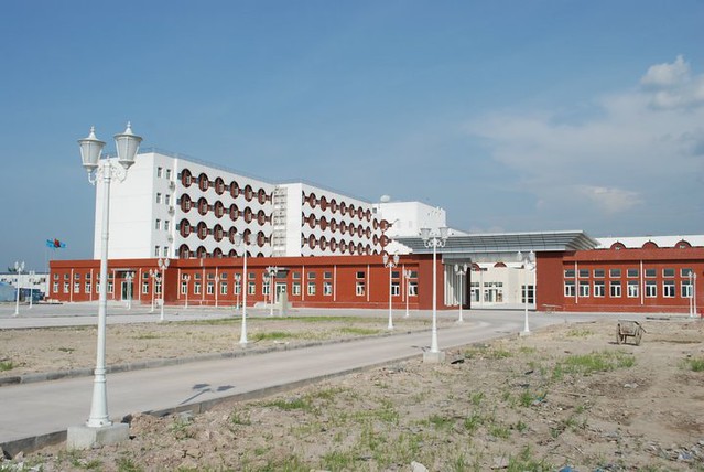 Bâtiment public à Kinshasa